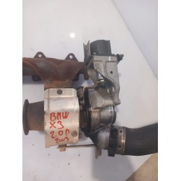 Turbina turbo Bmw 120d 320D X3 2.0 177 CV