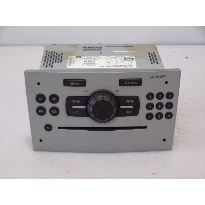Autoradio stereo originale Opel Corsa D 2012
